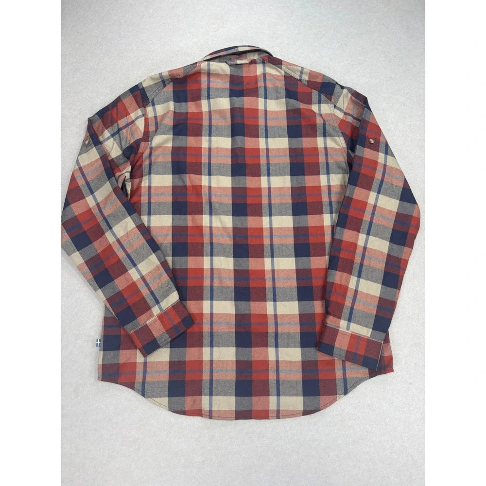 NWOT Fjallraven Fjallglim Shirt Long Sleeve Plaid Button Up Men's‎ Large flannel - Picture 2 of 9